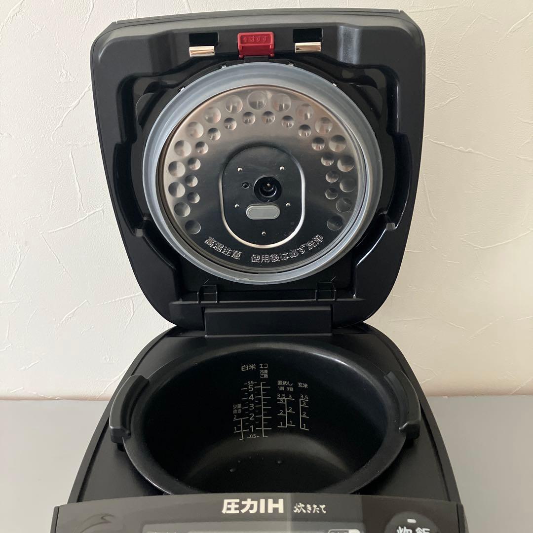 圧力IH炊飯器 JPV-C100KG ブラック 1.0L（5.5合）2025年製