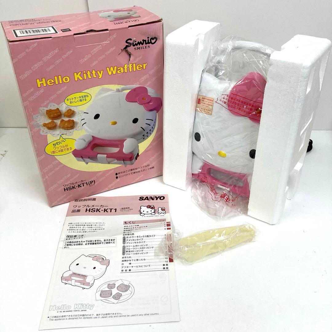 Y566-43 HSK-KT1 ワッフルメーカー ハローキティ 未使用