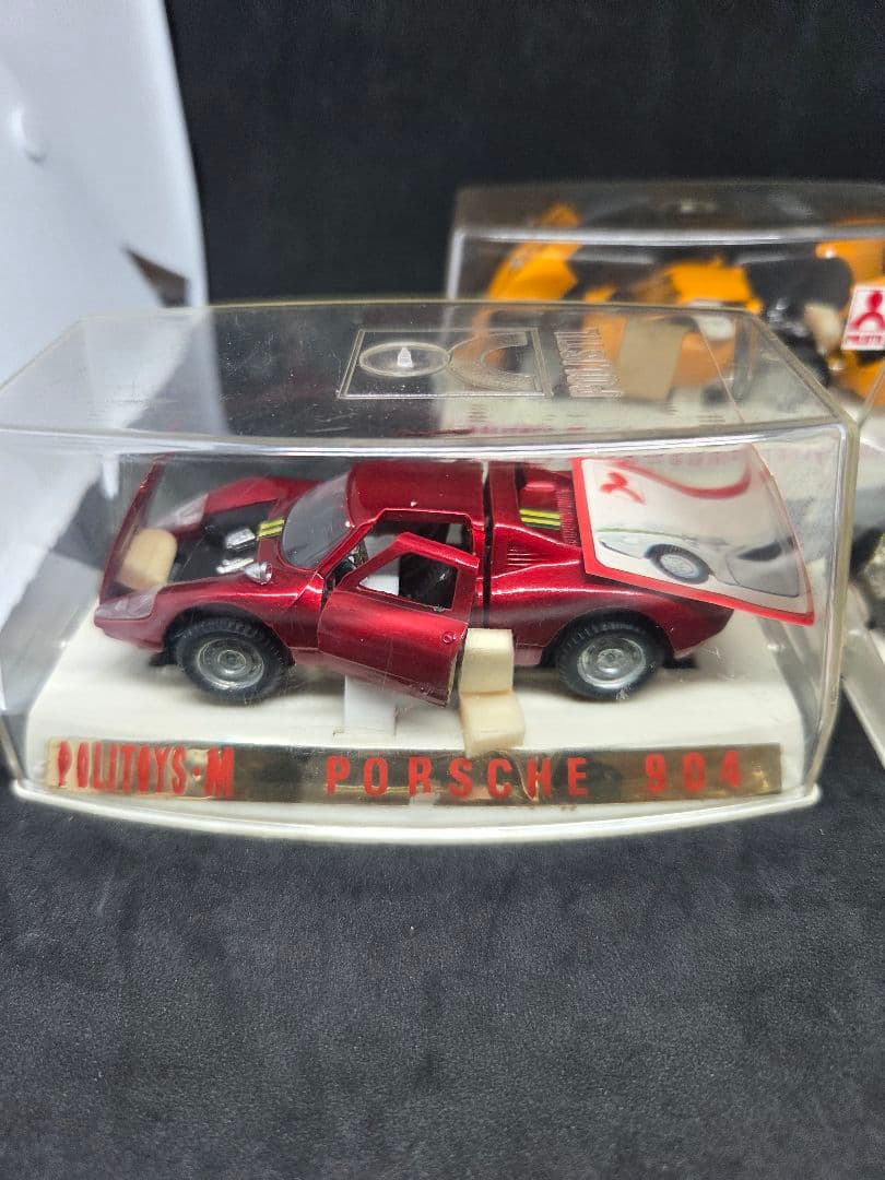 お*く様 ヴィンテージ POLITOYS ミニカー 3台セット イタリア 1/4