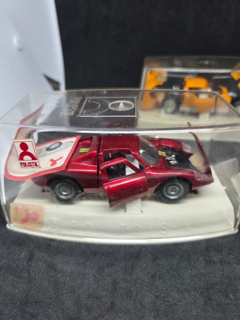 お*く様 ヴィンテージ POLITOYS ミニカー 3台セット イタリア 1/4