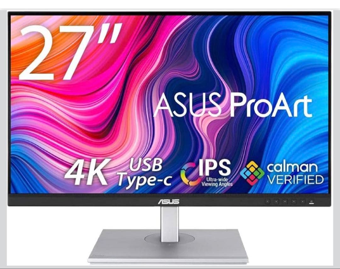ASUS 4K 27インチ PA279CV-J ｜モニター｜付属品完備｜