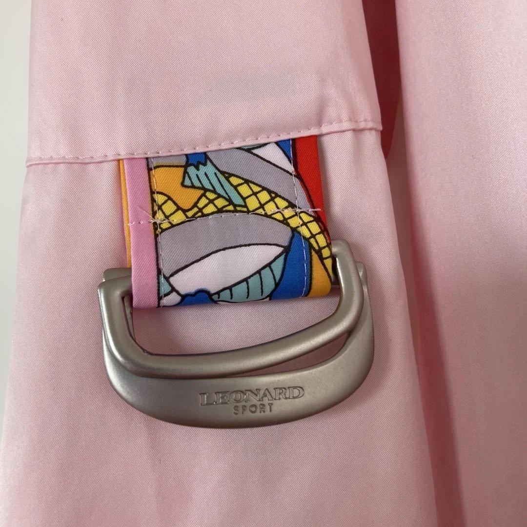 椿*様 LEONARD SPORT フード付きピンクジャケット 42