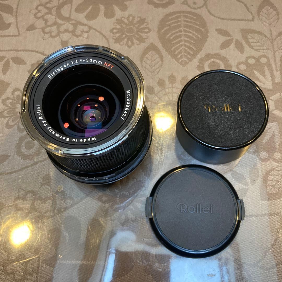 美品　ローライSL66用 Distagon 50/4 HFT MFレンズ