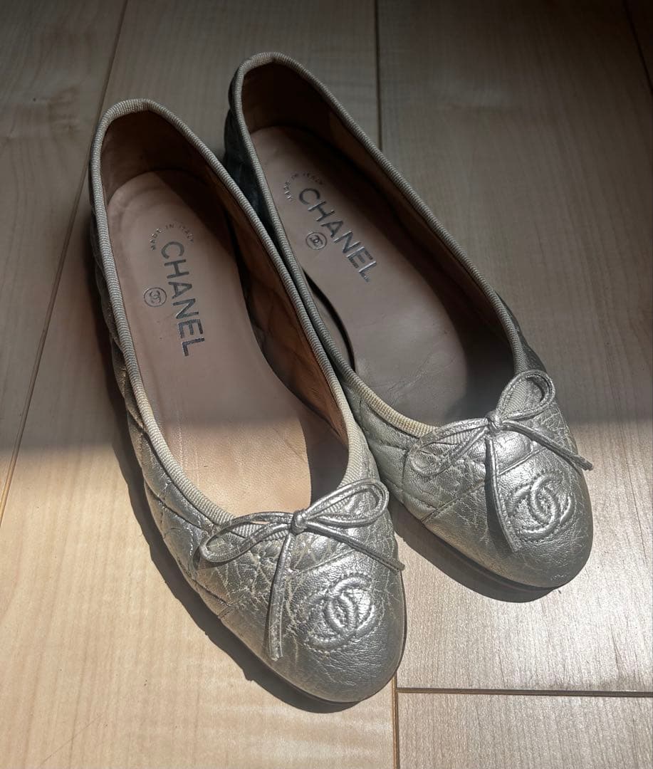 CHANEL バレエフラット 36