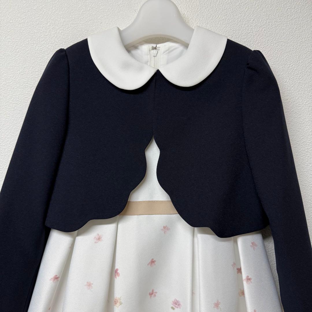 プティマイン　卒園入学式　フォーマルアンサンブル　靴付き　120 【匿名配送】