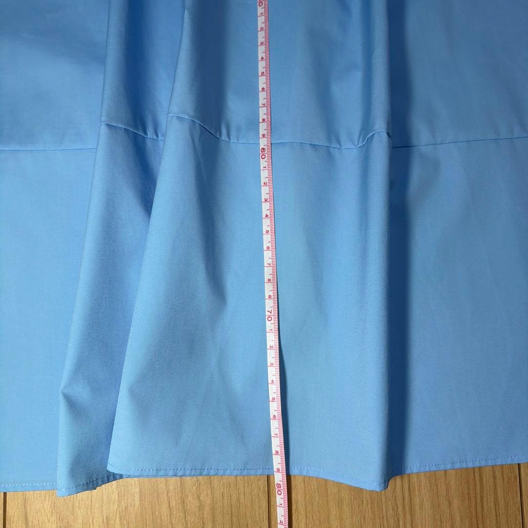 ENFOLD エンフォルド TWIN SHIRT 水色 サイズ38