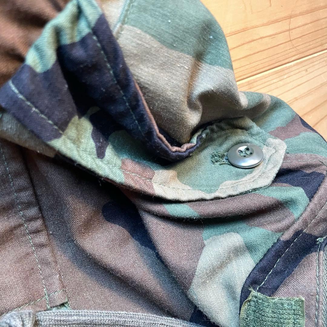 80s米軍 M-65フィールドジャケット ウッドランドカモ