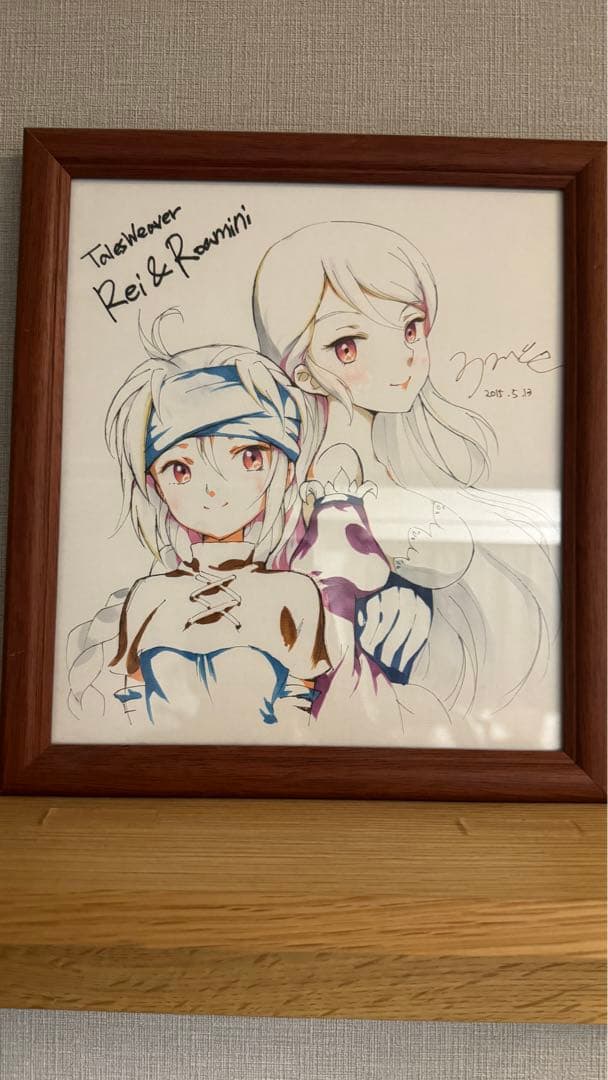 Talesweaver オフラインイベント抽選 直筆イラスト