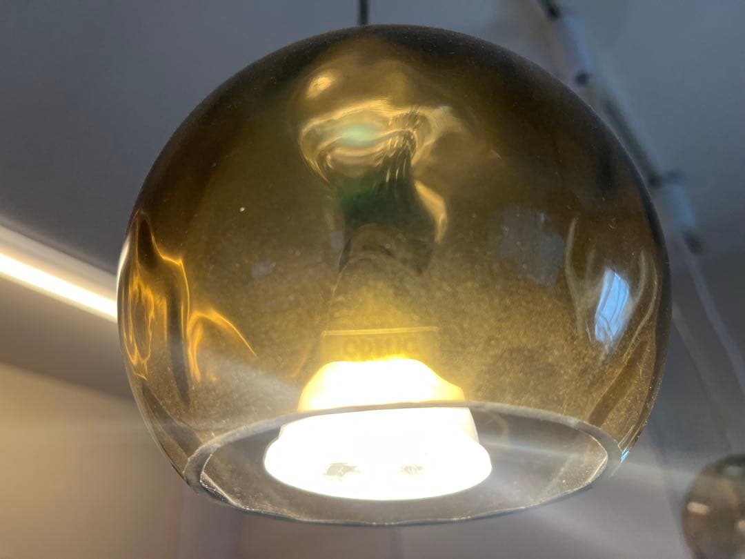 3個セット　ODELIC スモークブラウン ペンダントライト