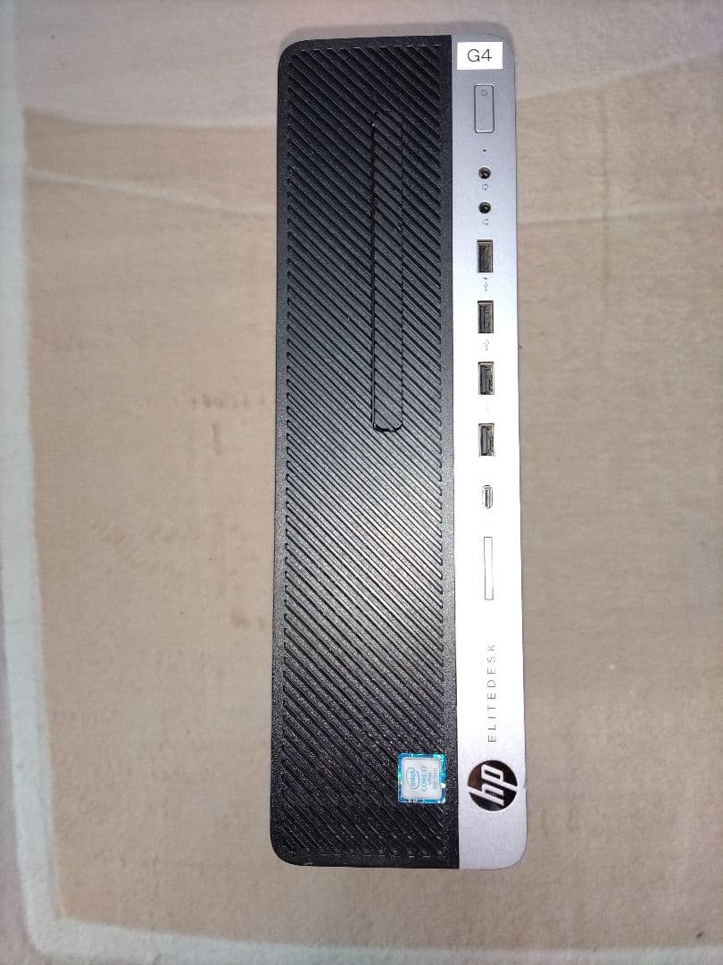 Windowsデスクトップ HP Eletedesk 800 G4SFF i7-8700 256GB
