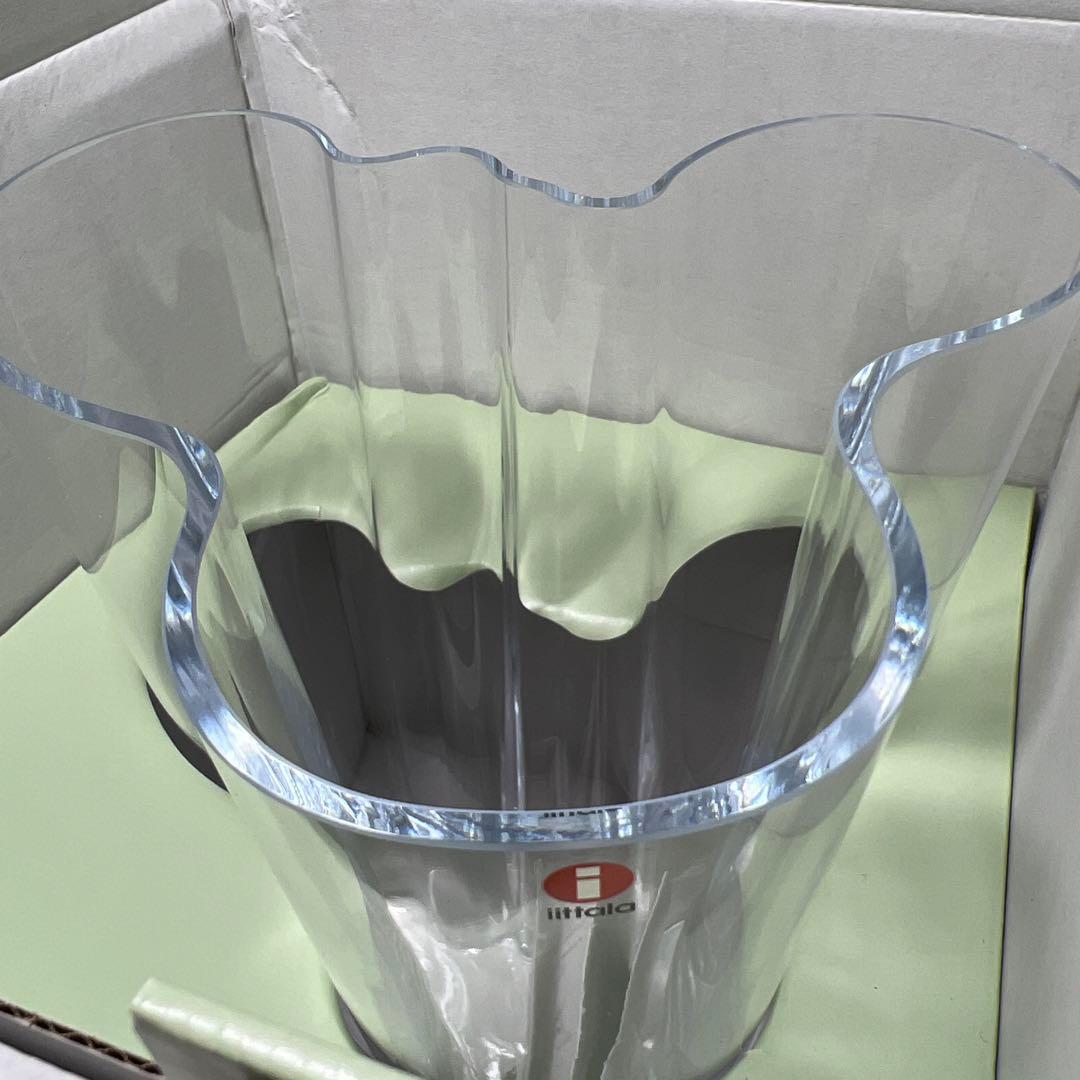 イッタラ アルヴァ・アアルト コレクションフラワーベース 花瓶 251mm 透明