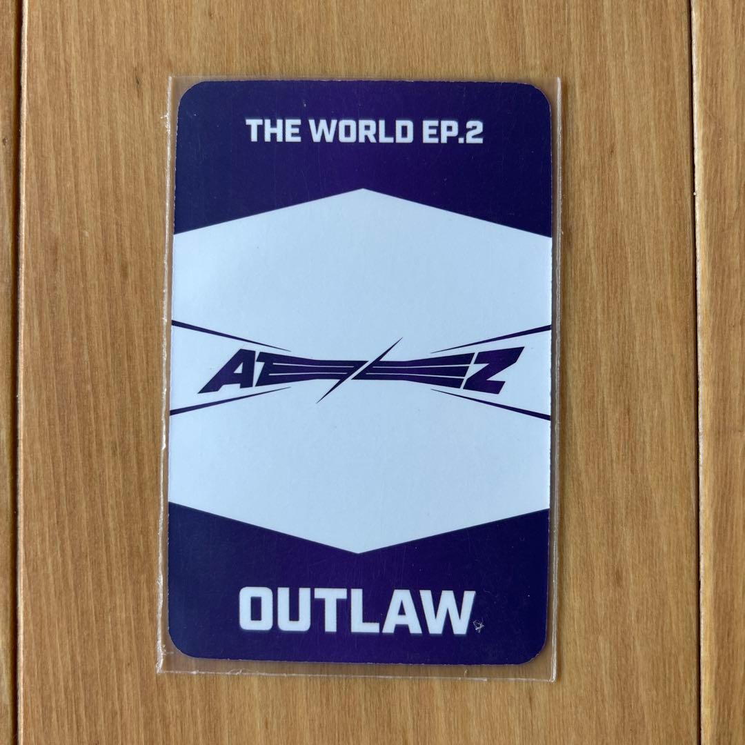 ATEEZ アチズ outlaw soundwave ラキドロ ヨサン トレカ