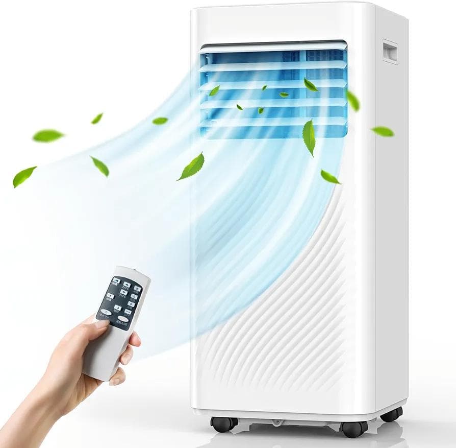 スポットクーラー 工事不要 ポータブルクーラー 冷風機 6〜8畳 家庭用