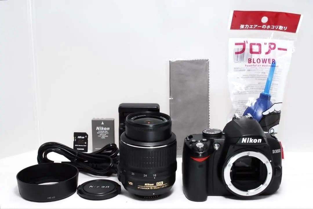 Nikon D3000 一眼レフカメラ スマホ転送 初心者も安心♥️