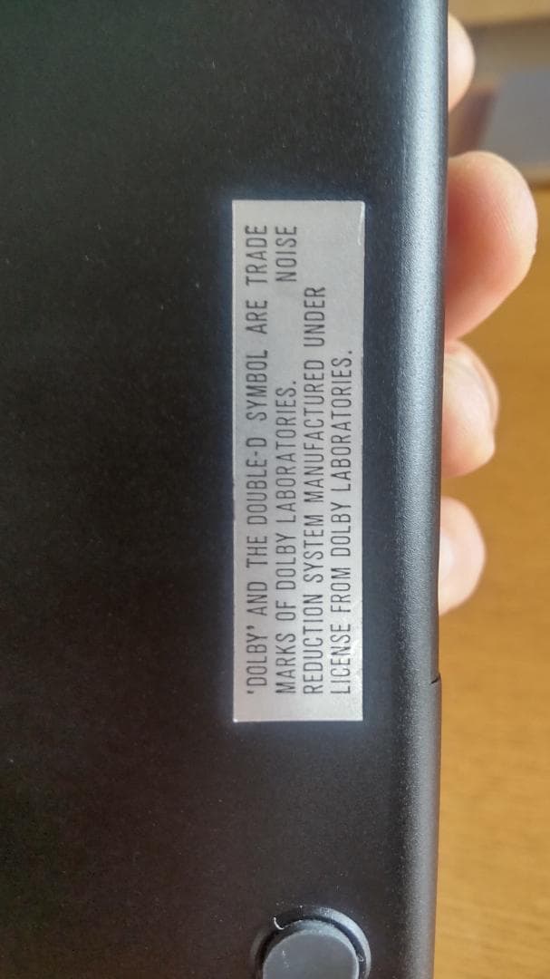 SONY ウオークマン　プロフェッショナル　初期型