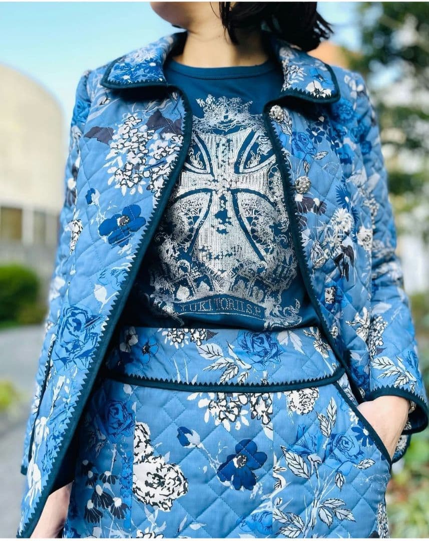 ユキトリイキルティング春物ジャケット未使用品