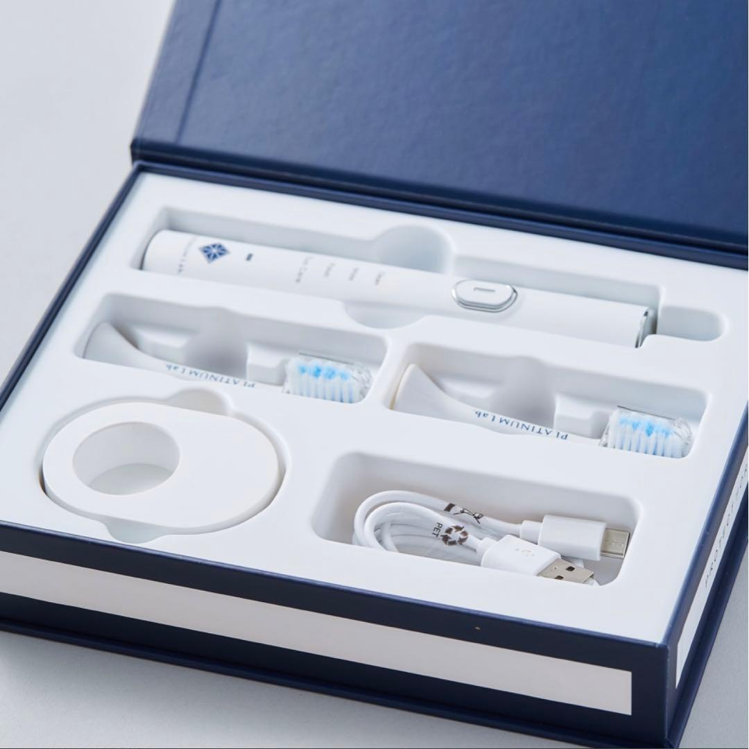 【値下げ】歯のホワイトニング！[ LED音波歯ブラシ ] プロテクトフォースプロ