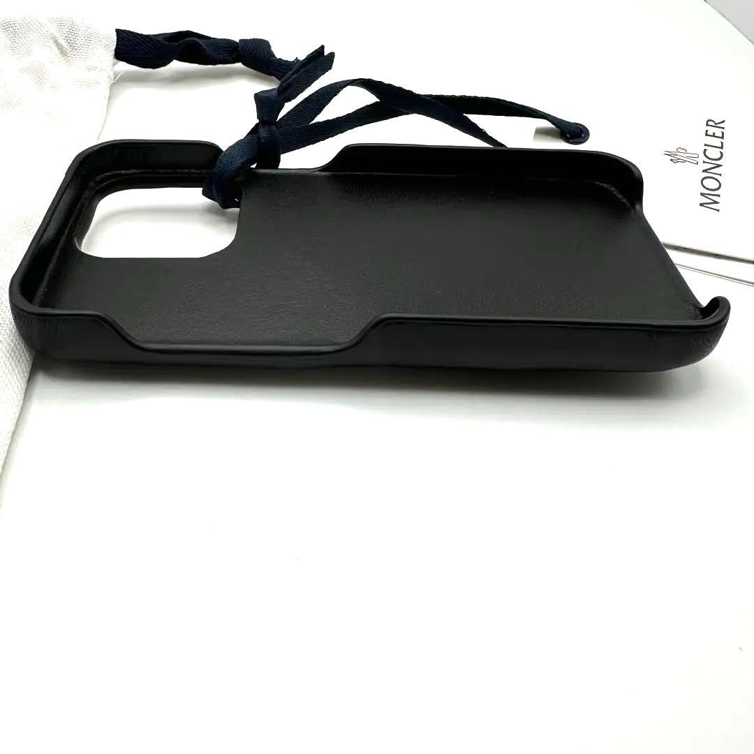 MONCLER iPhoneケース 黒 13pro 14pro 新品未使用
