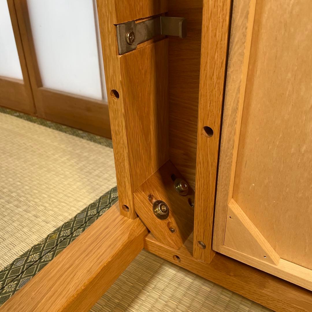 無印良品　オーク材無垢材デスク