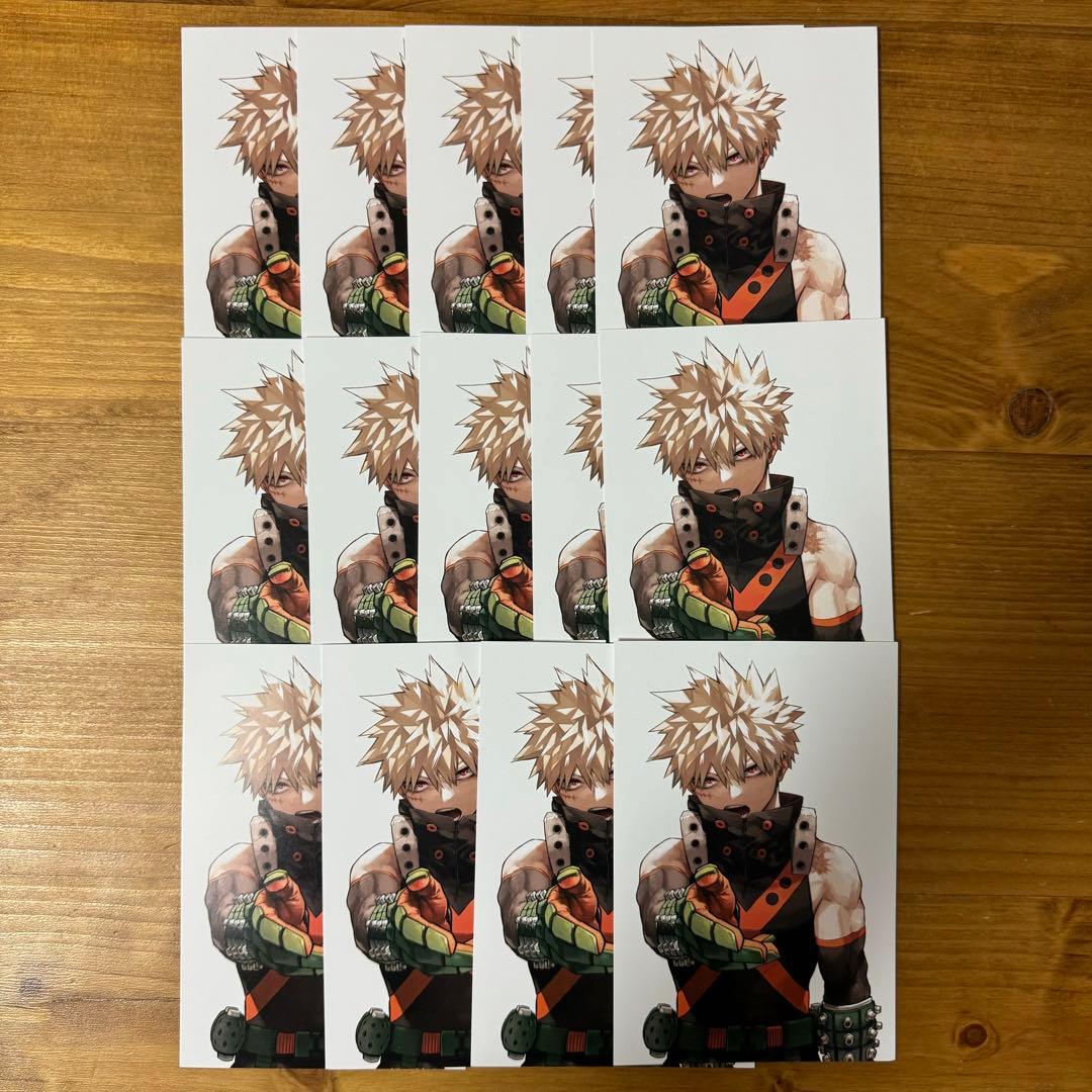 ヒロアカ 42巻 特典 ポストカード 爆豪勝己