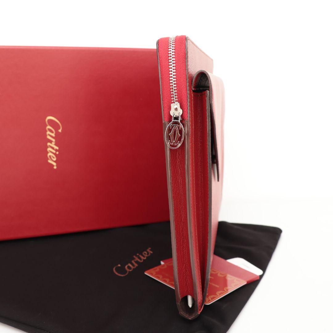 新品未使用 カルティエ Cartier レッド クラッチバッグ