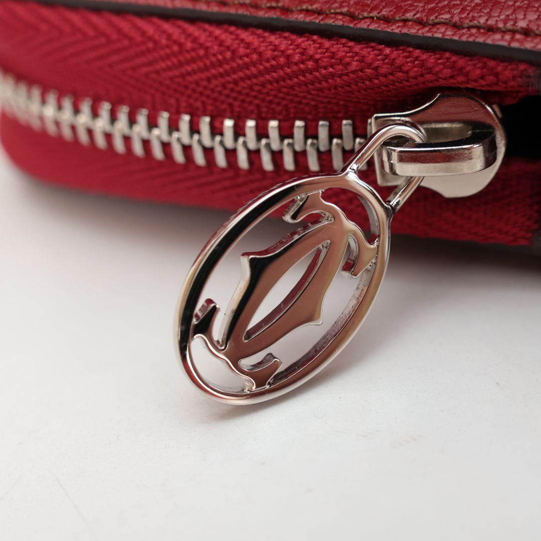 新品未使用 カルティエ Cartier レッド クラッチバッグ