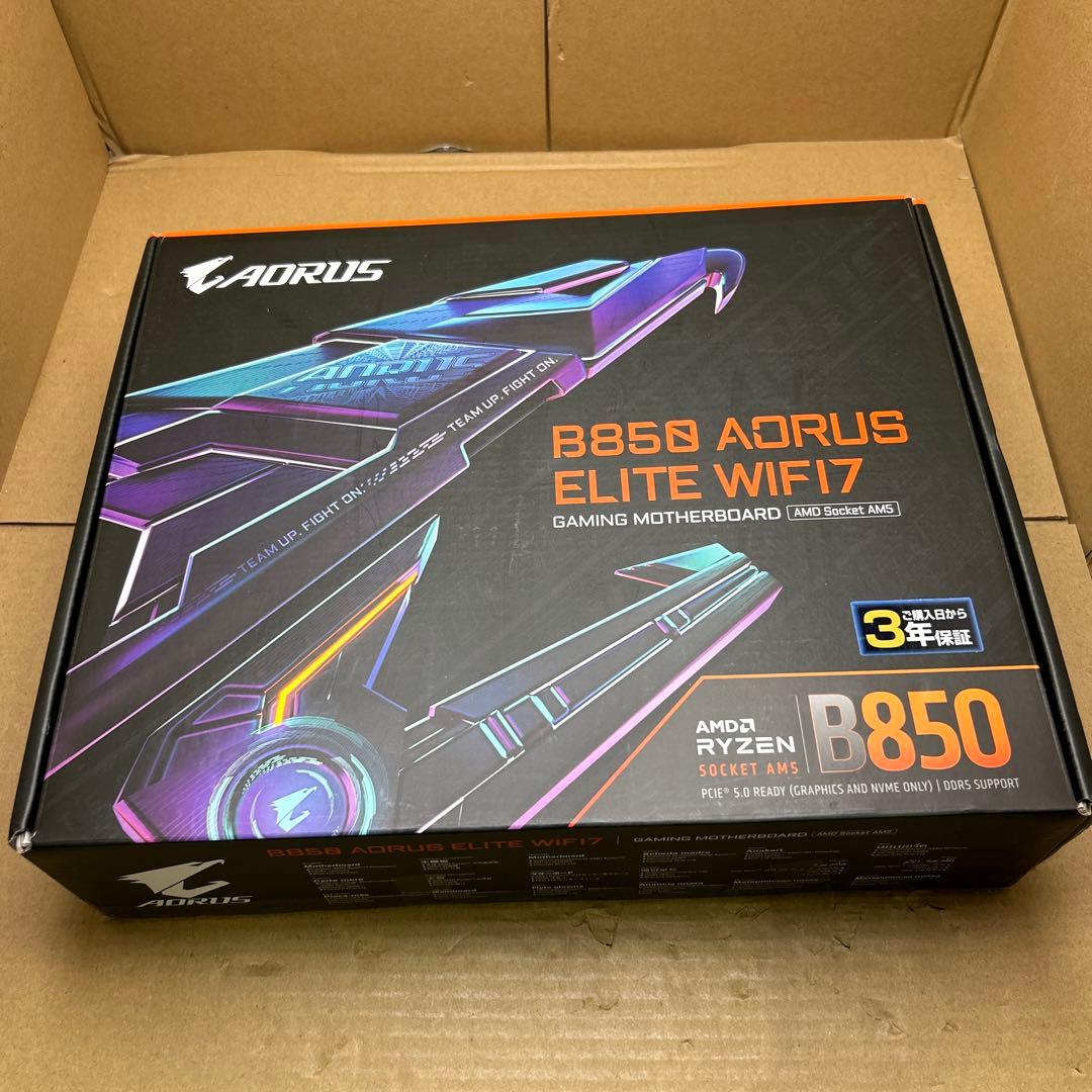 動作未確認 B850 AORUS ELITE WIFI7 マザーボード