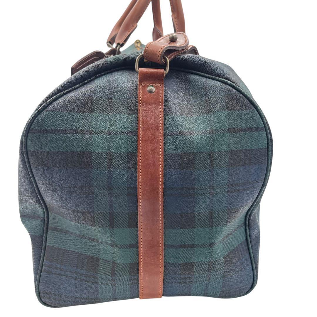 【極美品・ブラシ・南京錠付き】RALPH LAUREN ボストンバッグ レザー