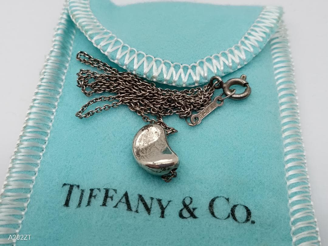 TIFFANY ティファニー ネックレス ビーンズ ラージ SV925
