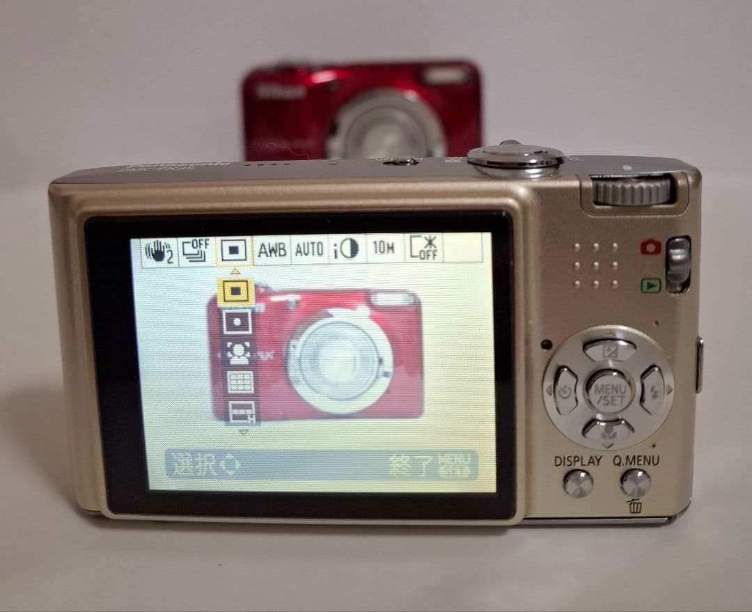 [美品]パナソニック Panasonic LUMIX DMC-FX35コンデジ