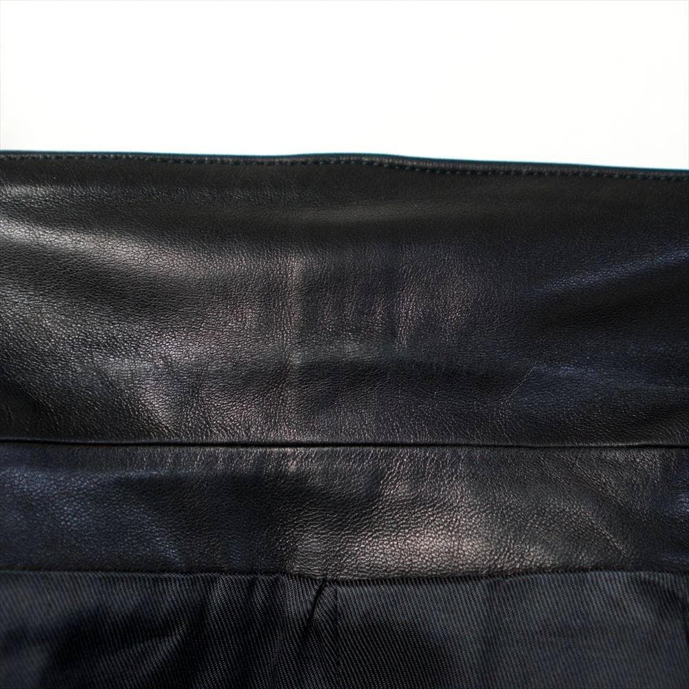 90s ビンテージ アニエスベー フランス製 極上革質 テーラードJKT