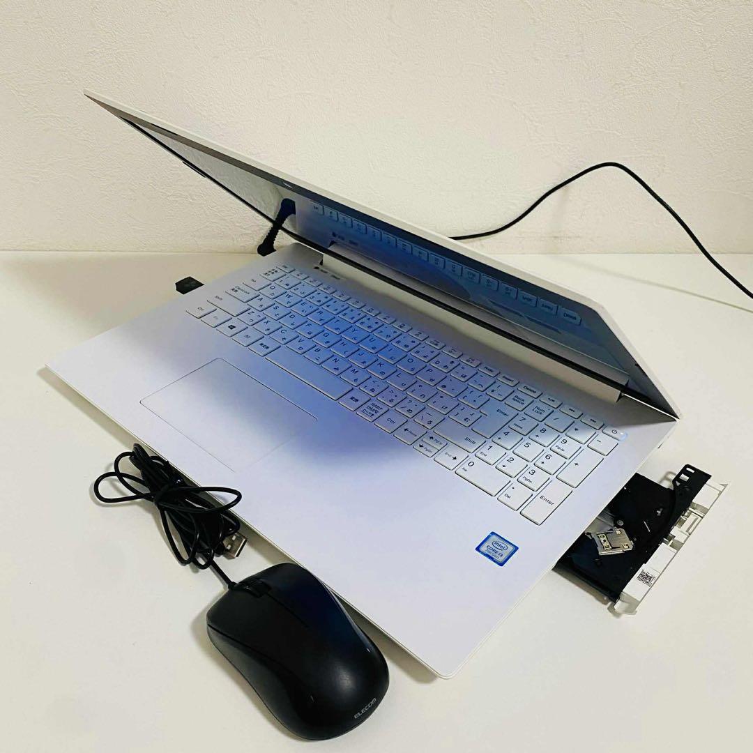 Y87 NECノートパソコンSSDメモリ8G第7世代Windows11オフィス付