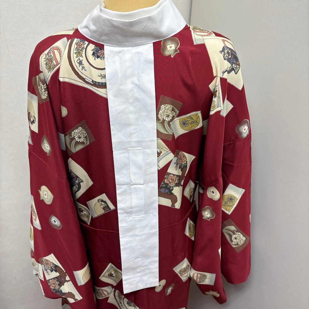 正絹 長襦袢 アール・ヌーヴォー