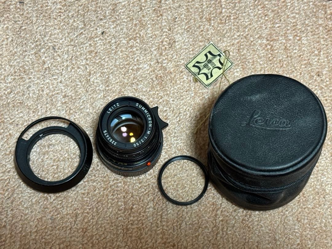 ライカ ズミクロン(Summicron) M 50mm F2 第3世代 OH済み