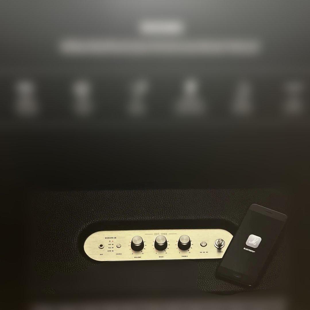 新品Marshall ワイヤレススピーカー Woburn III ブラック