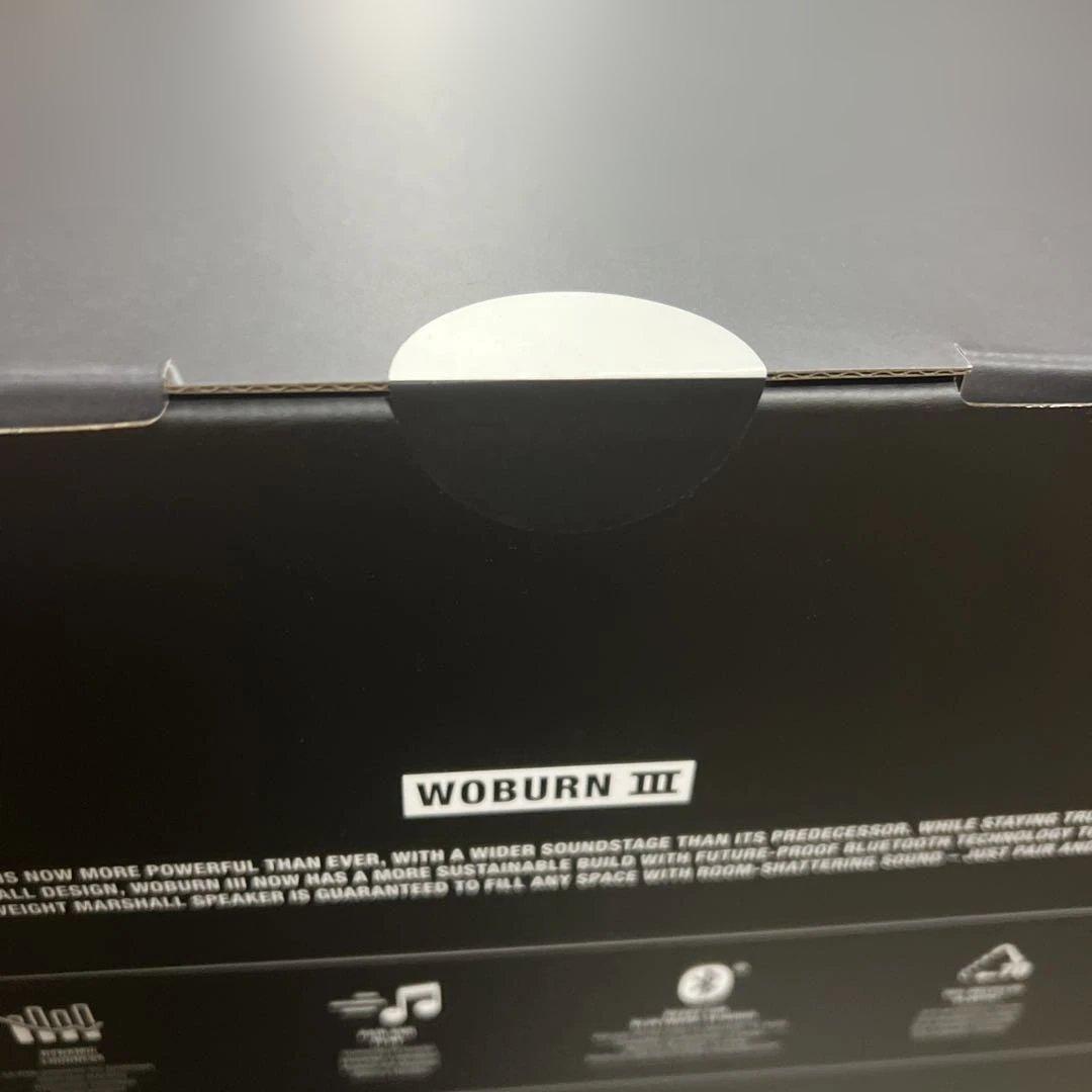 新品Marshall ワイヤレススピーカー Woburn III ブラック