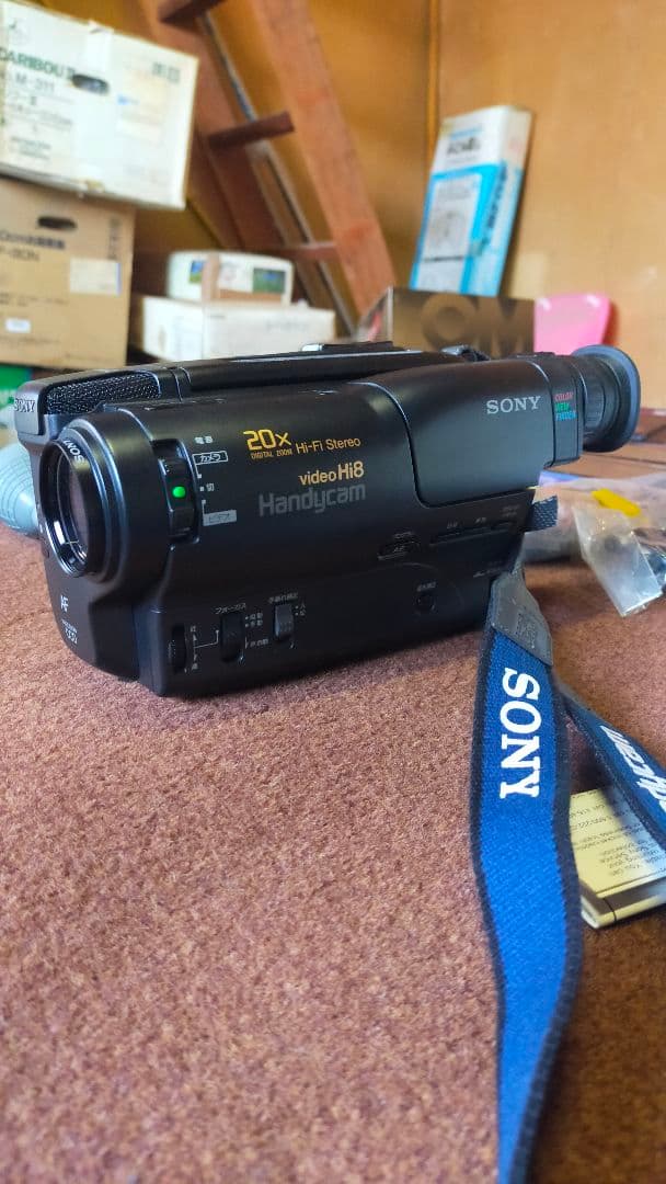 超美品 SONY Hi8 HANDYCAM CCD-TR850 動作確認済み