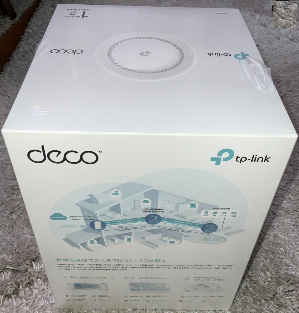 G*t様 【未開封】TP-Link Deco BE22000 メッシュWi-Fi