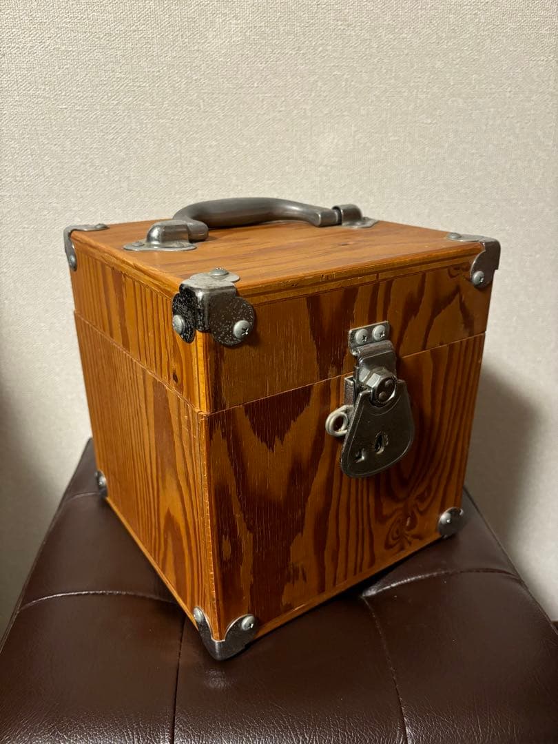 7インチ レコード 木製ケース レコードケース ハンドメイド 45