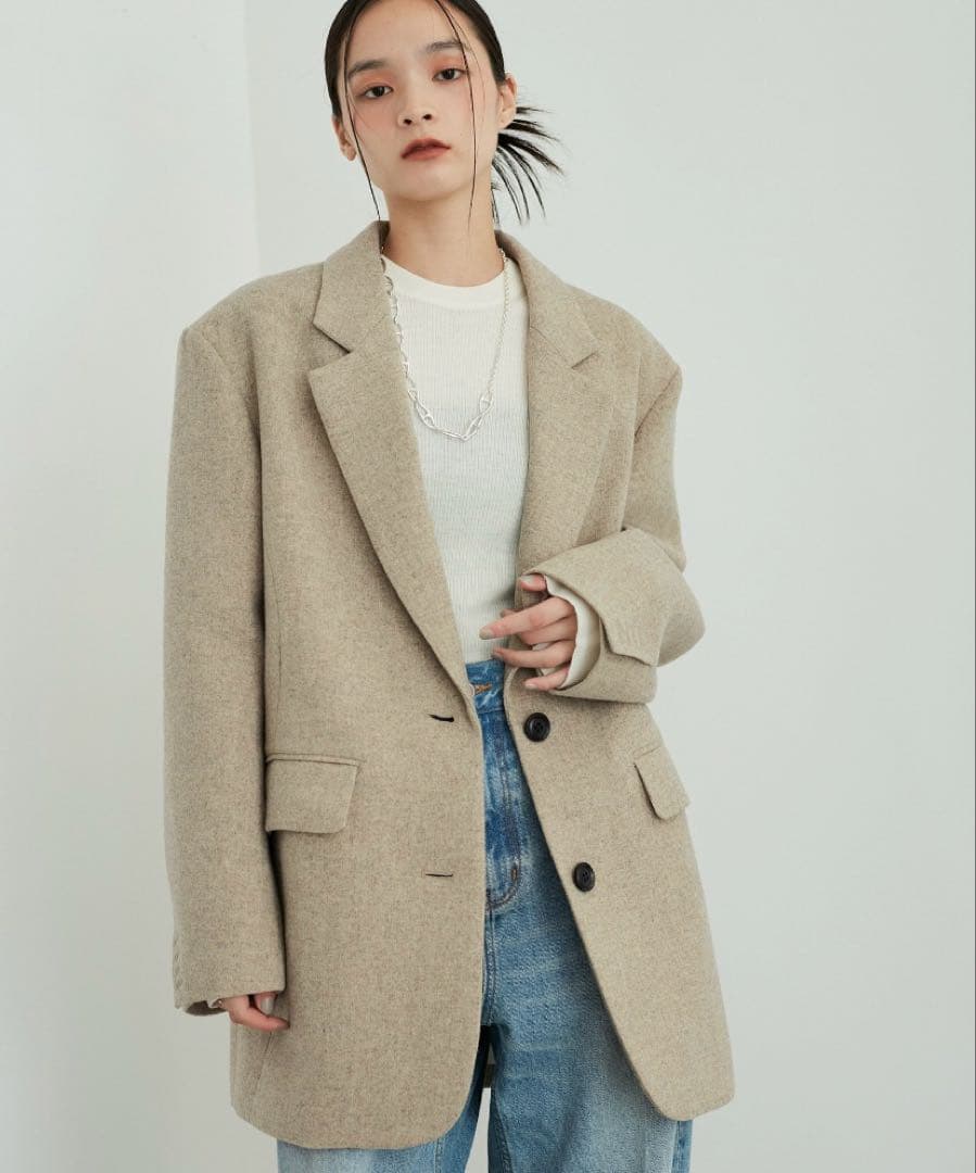 専用☆ボンディングオーバージャケットコート　38