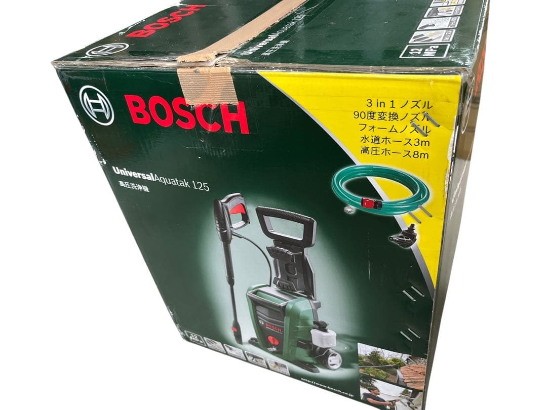 未使用 BOSCH Universal Aquatak UA125 高圧洗浄機