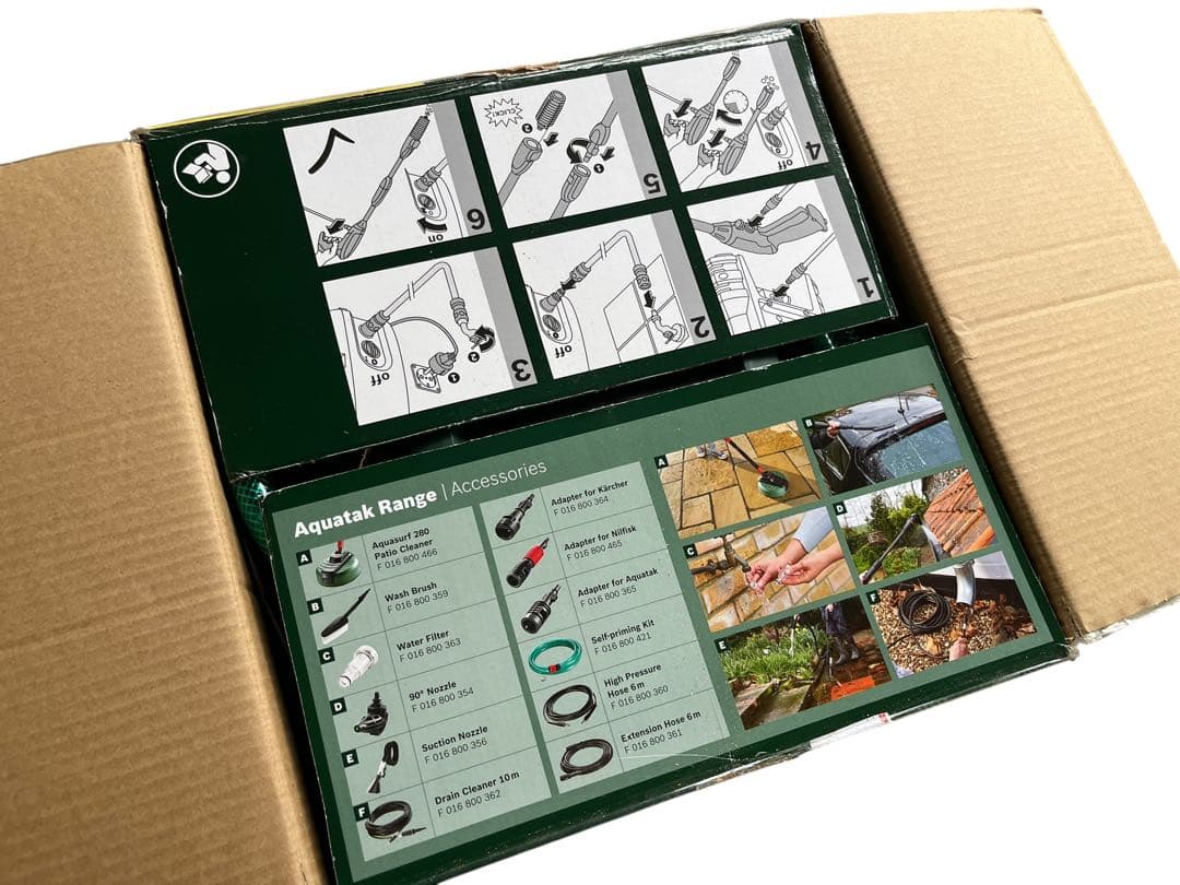 未使用 BOSCH Universal Aquatak UA125 高圧洗浄機