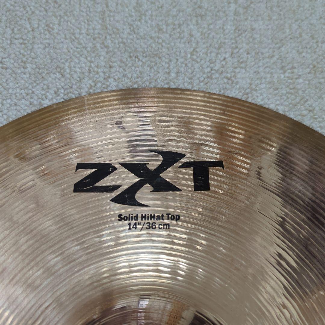 ジルジャンZXT　ソリッドハイハット　トップボトムペア
