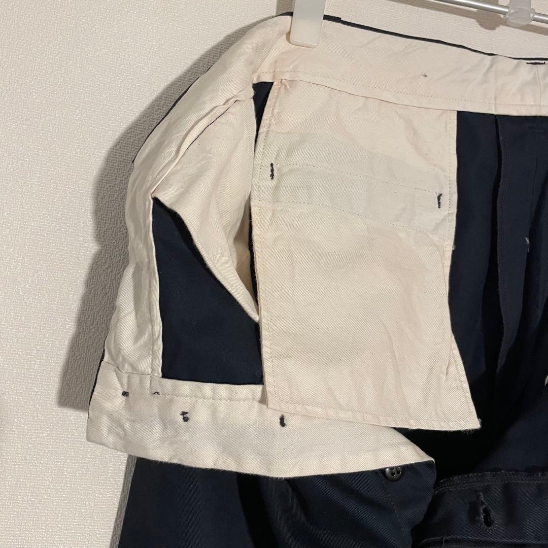 アットラスト チノパン ワークパンツ W36 ブラック 黒色