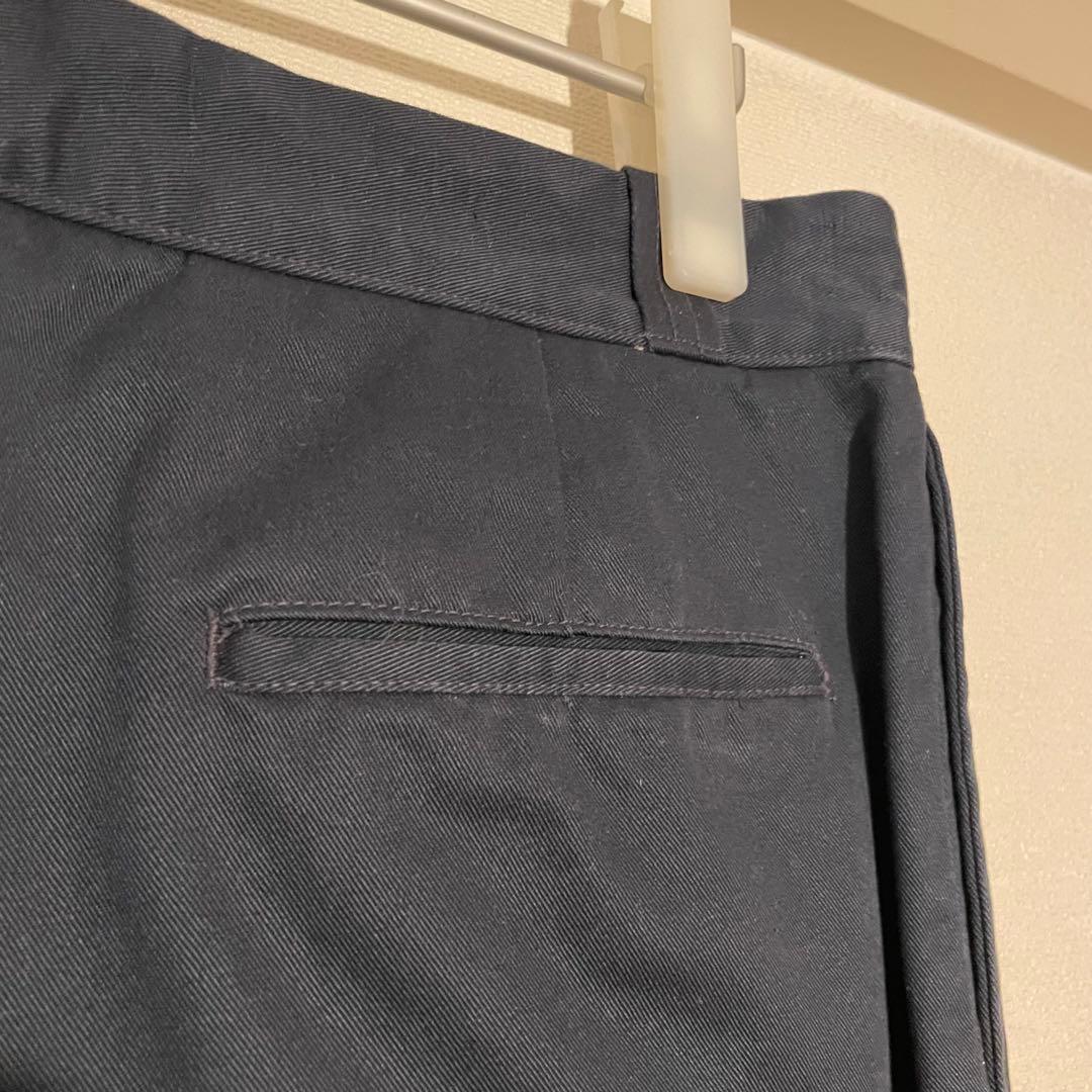 アットラスト チノパン ワークパンツ W36 ブラック 黒色