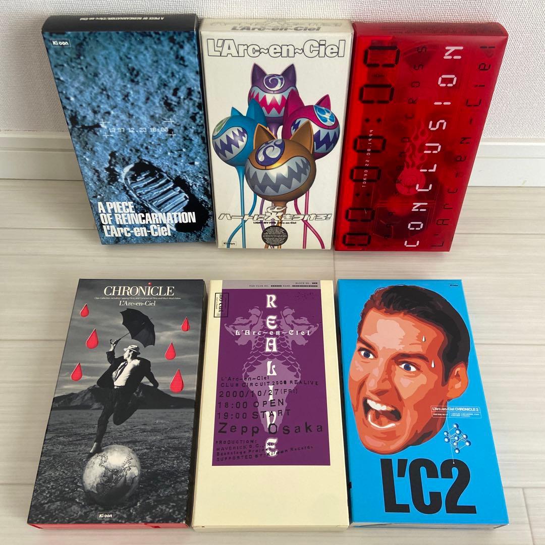 VHS L'Arc～en～Ciel 11本セット