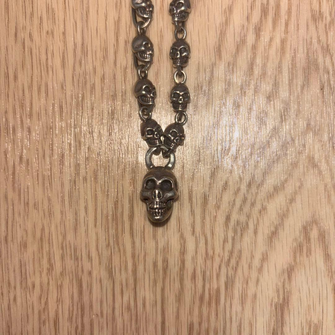 a&g スカル　ウォレットチェーン　クロムハーツ　ガボール