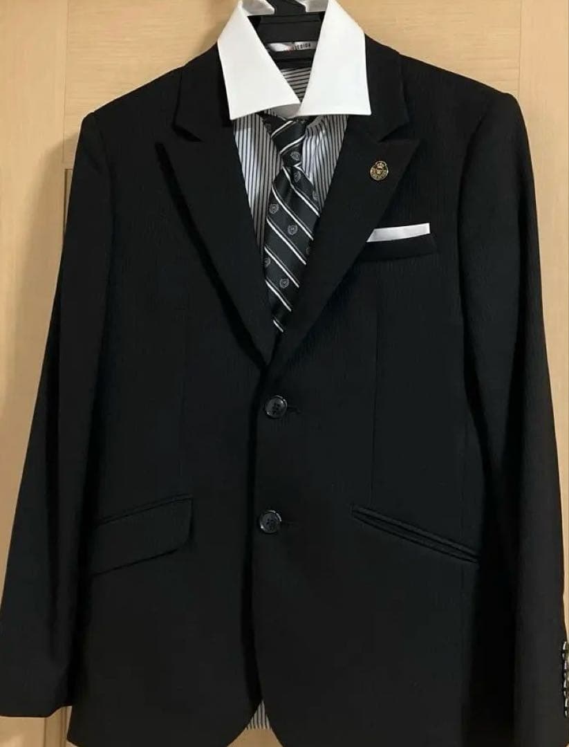 waltz by BEAMS DESIGN ブラックスーツ　160 卒業式