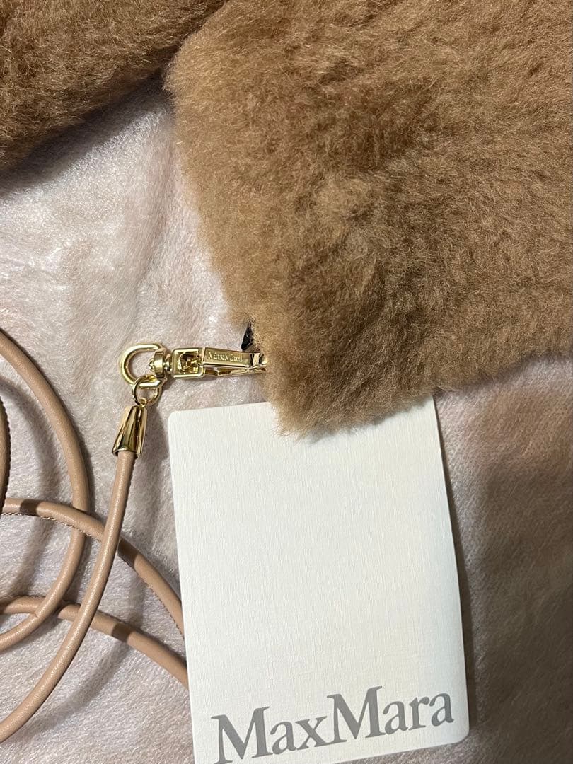 【新品未使用】 Max Mara 手袋 テディベア ミトン