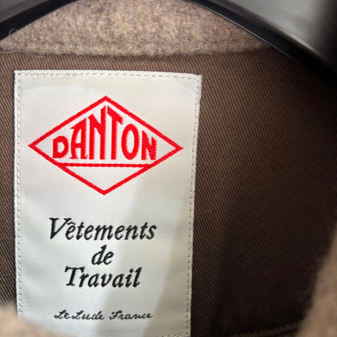 【DANTON】ROUND COLLAR JACKET 36